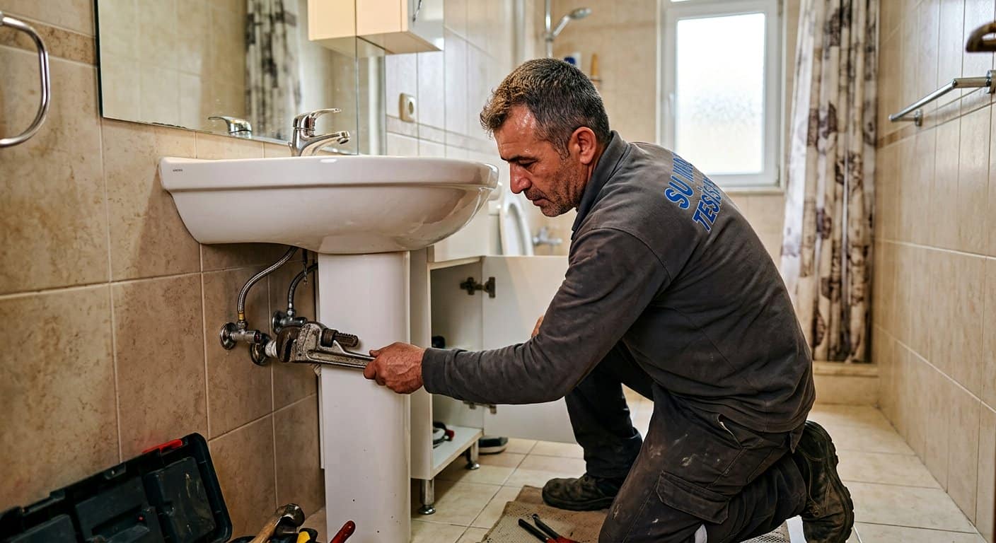 Seyhan gider ve lavabo kontrolü